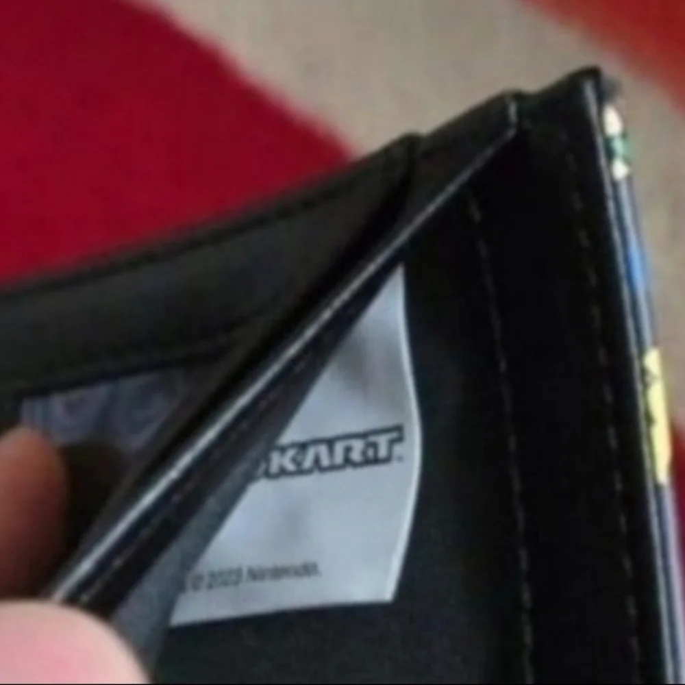 New Nintendo Mariokart Anime Manga Leather Wallet